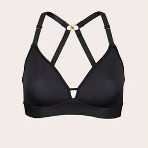 Lively The Spacer T-shirt Bra Jet Black 38B